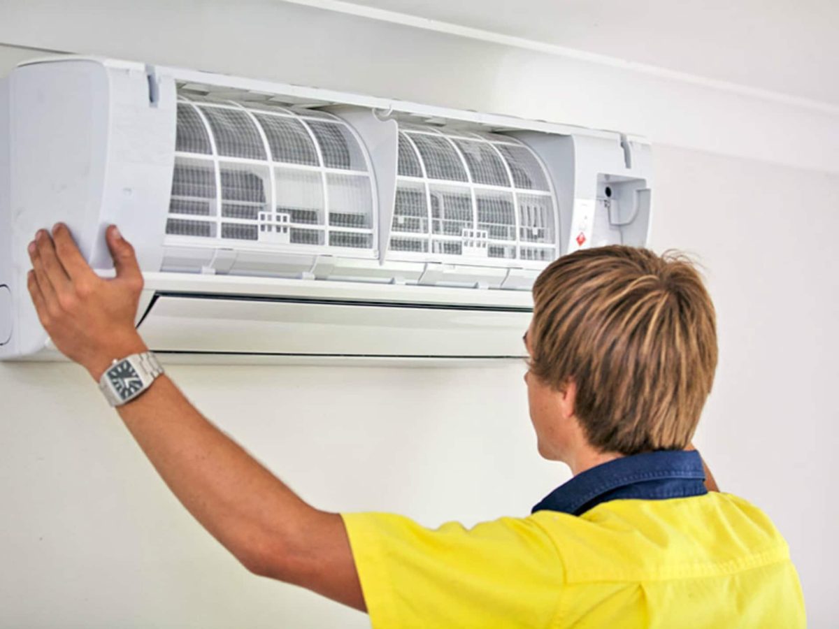 Air conditioner install