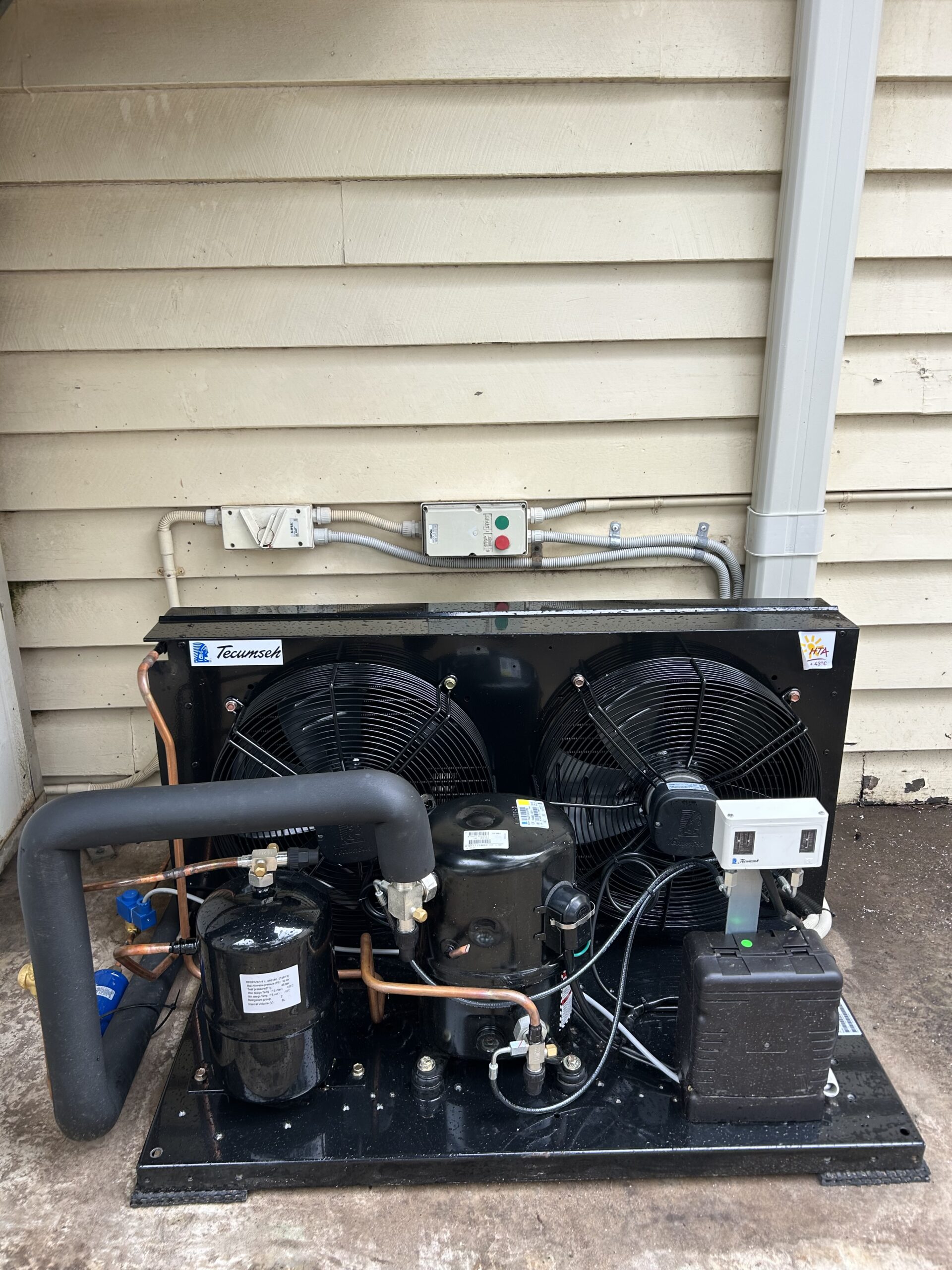 Cool Room Installation Condensing Unit with Compressor Gympie Queensland